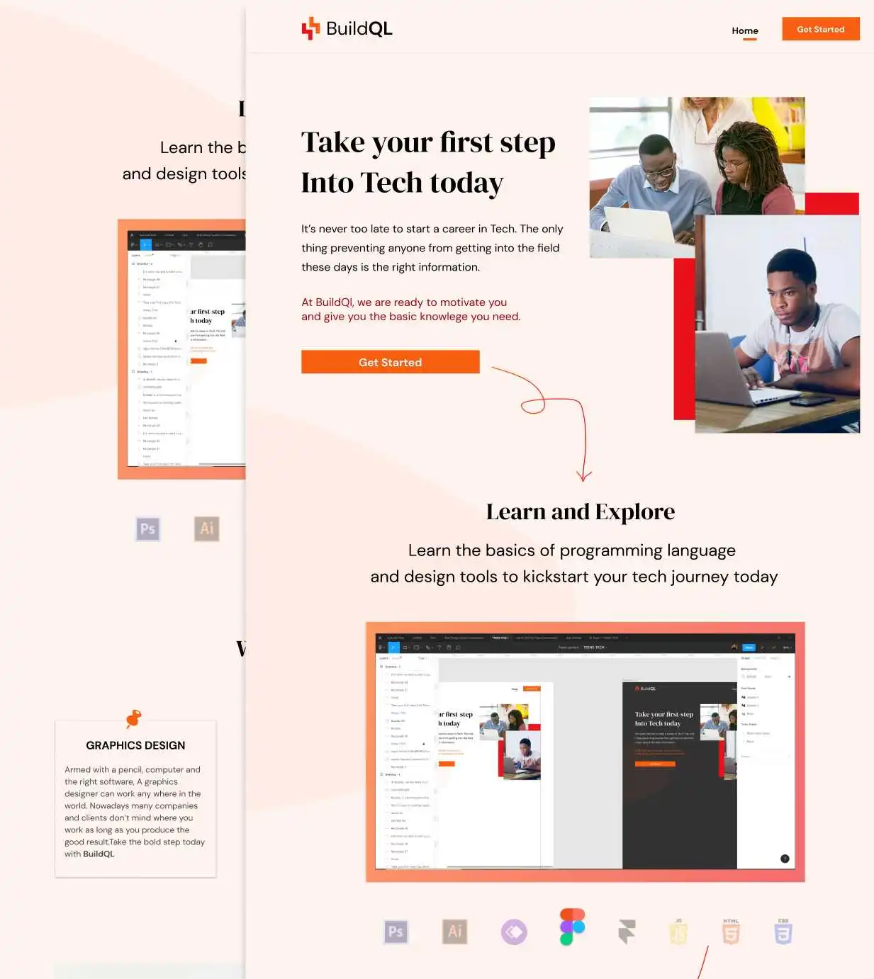 web design project